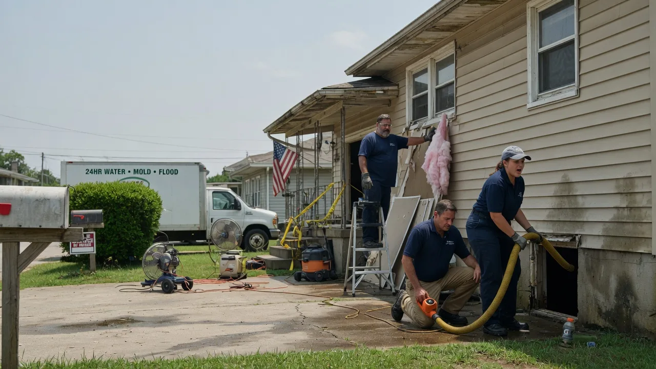 Water Damage Repair in Johnson, NE near me